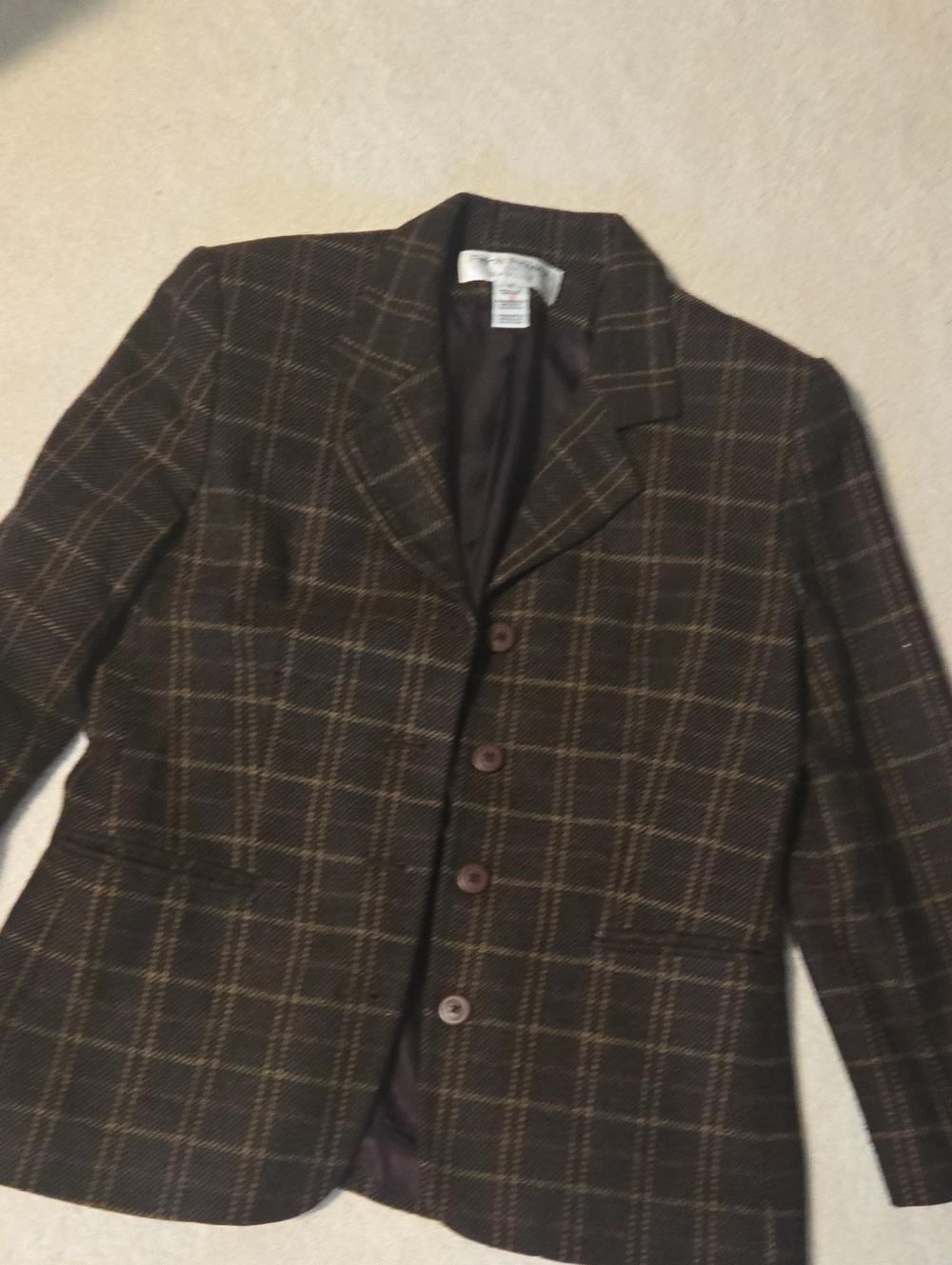 Vintage Wool Blazer. Like NEW